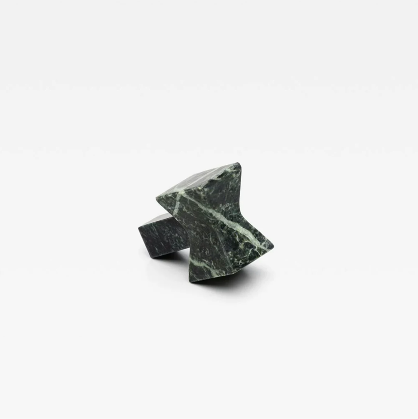 LARGE  FLORAL GREEN MARBLE