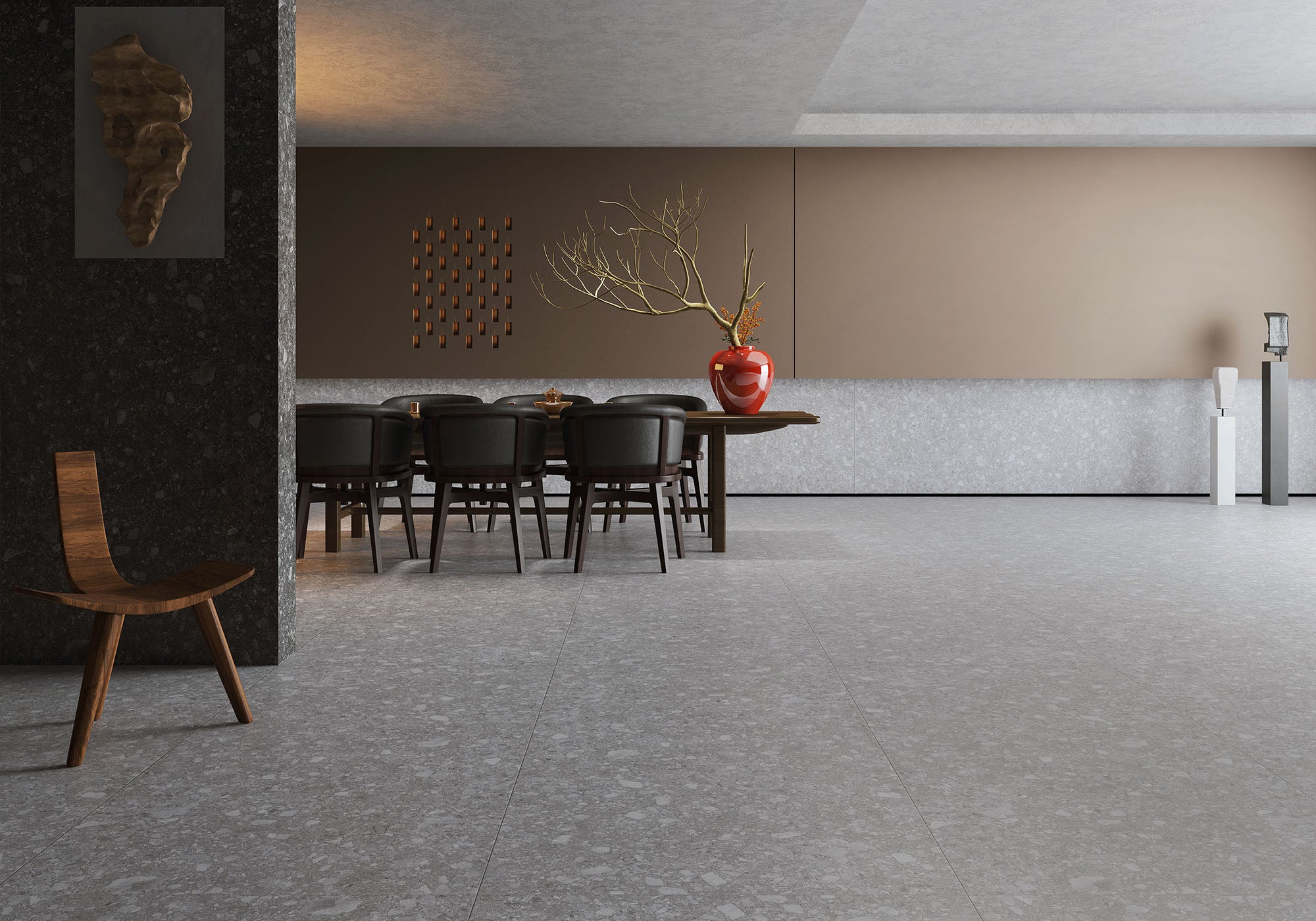 BOYA LIGHT GREY TERRAZZO