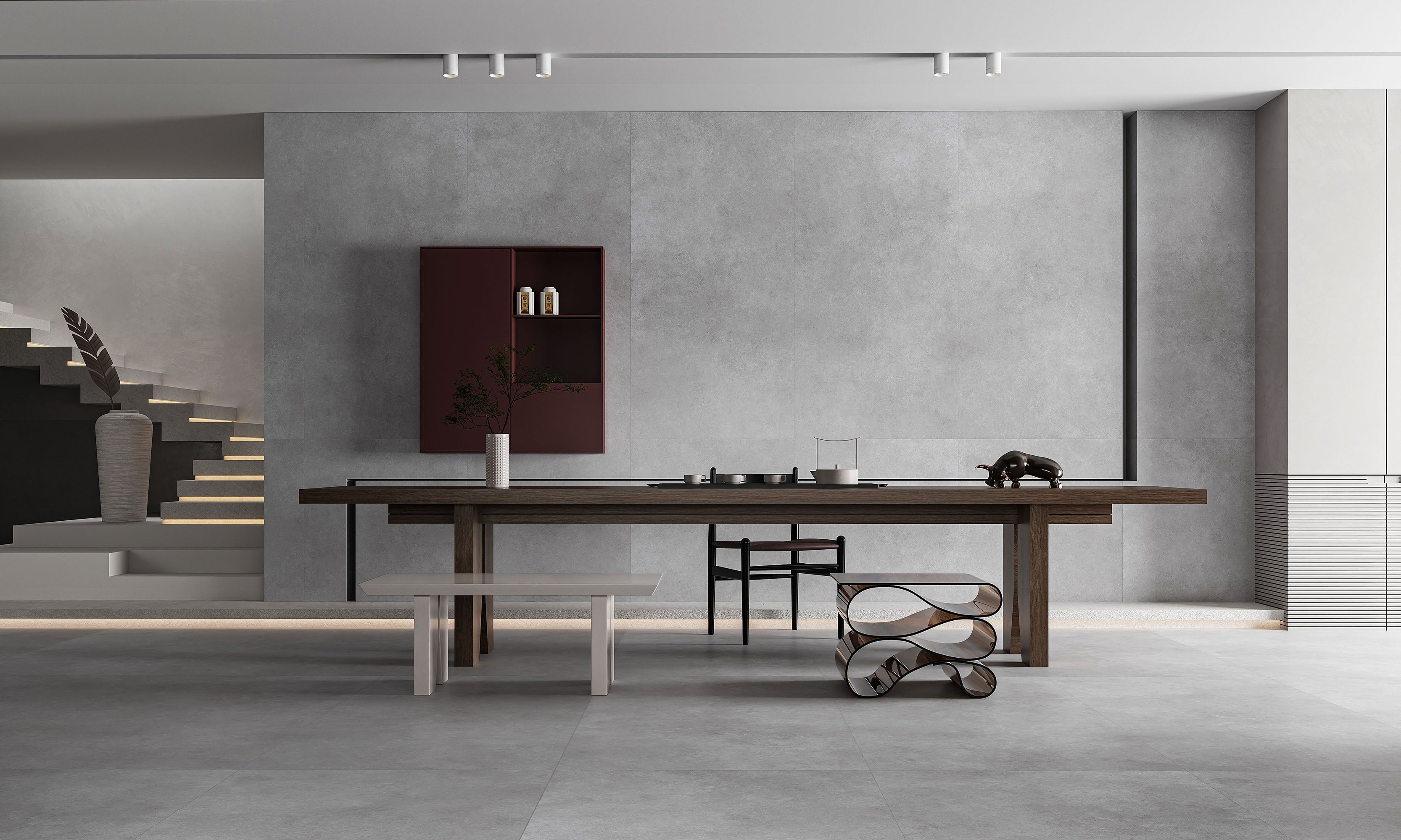 GREEN CEMENT LIGHT GREY