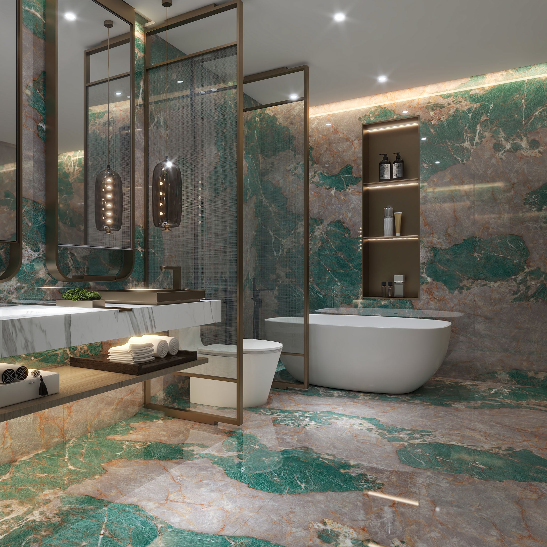 CRYSTAL AMAZON GREEN