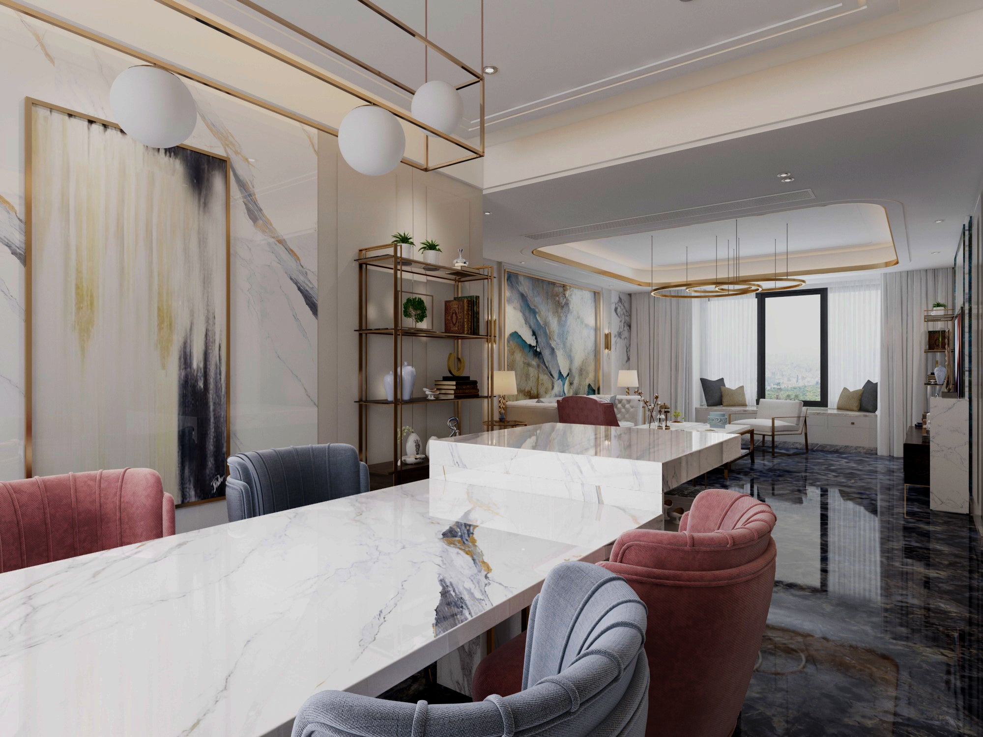 CARVED FISH MAW GOLD