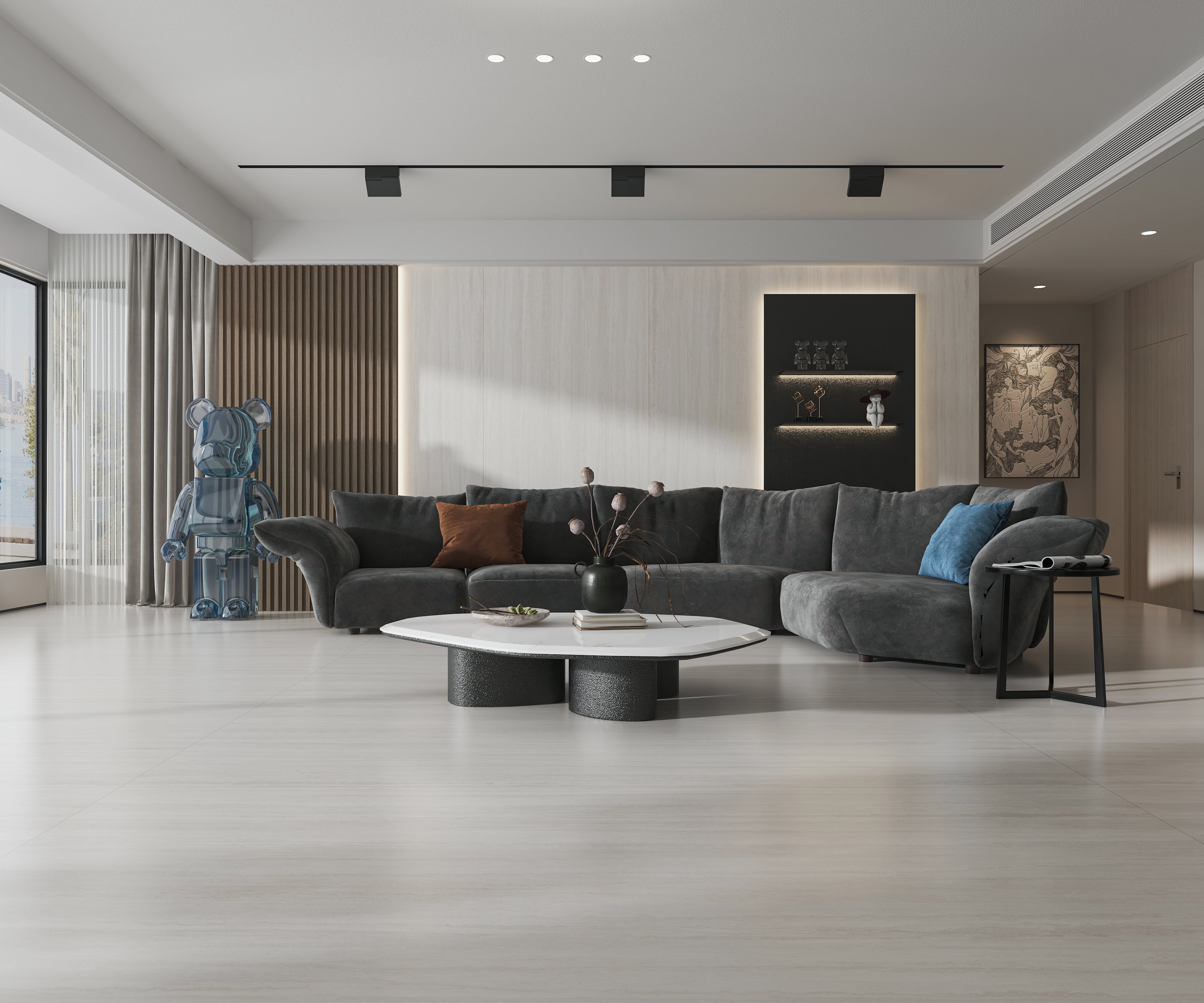 ITALIAN IVORY WHITE CAVE