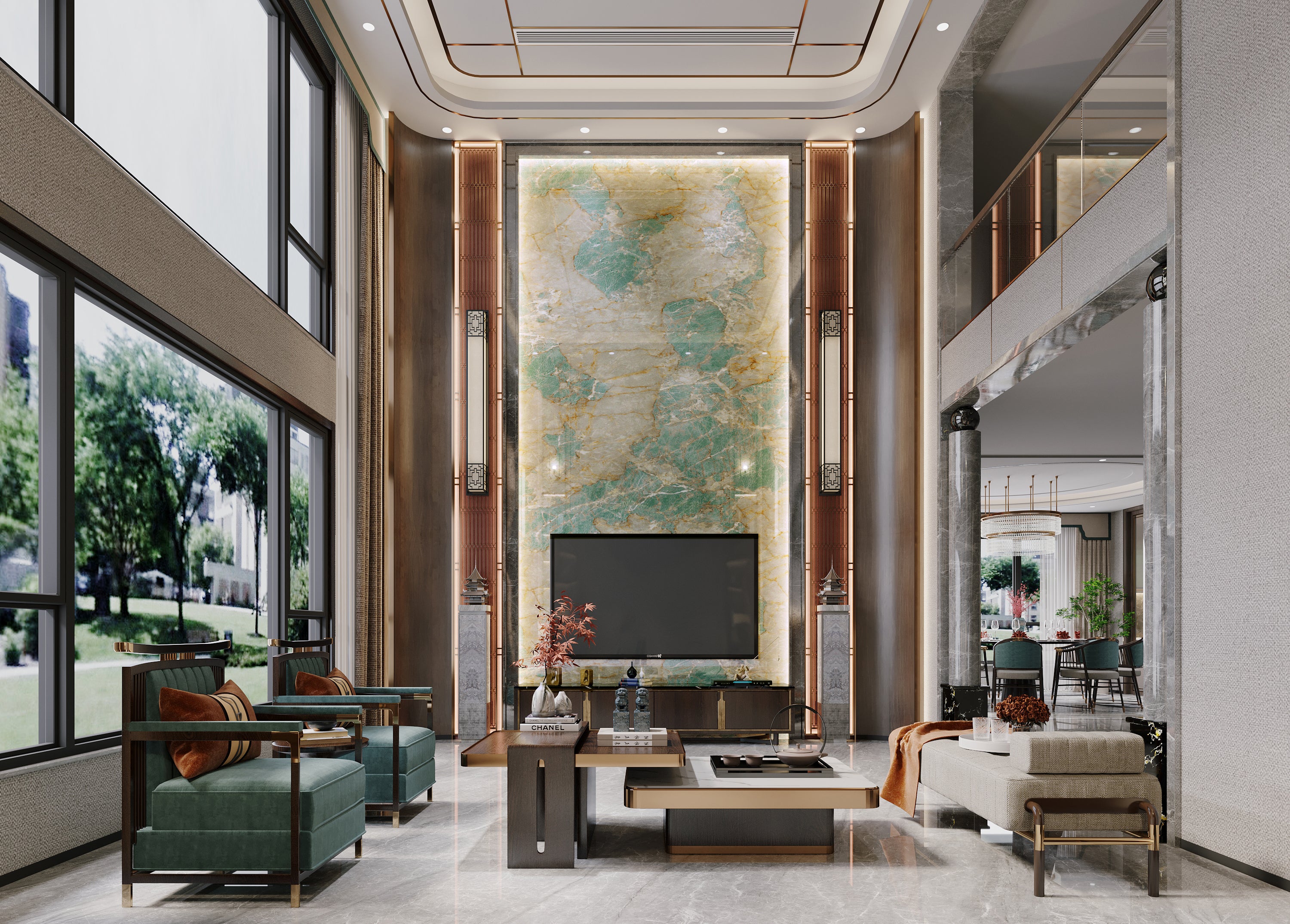 CRYSTAL AMAZON  GREEN