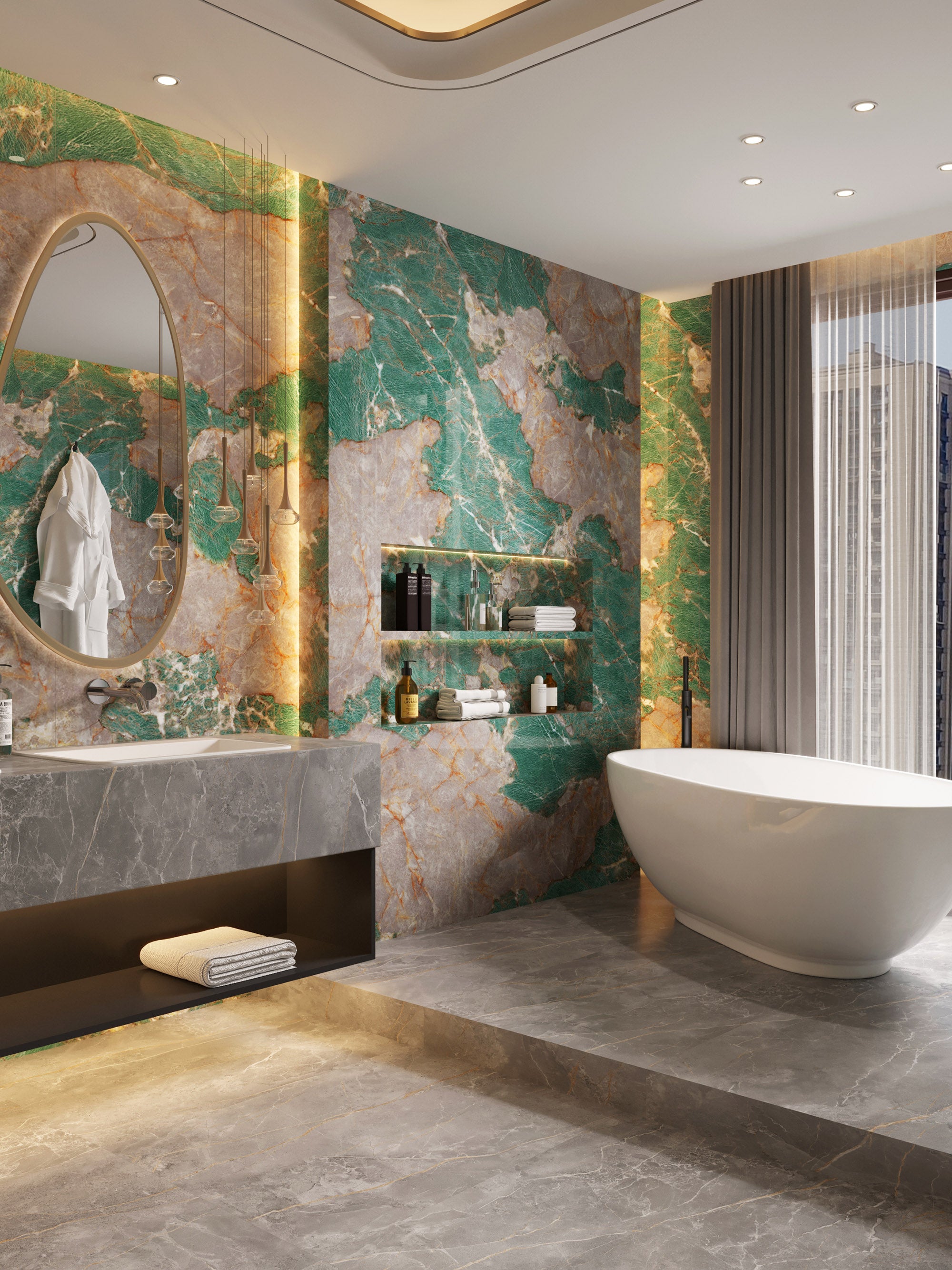 CRYSTAL AMAZONIAN  GREEN