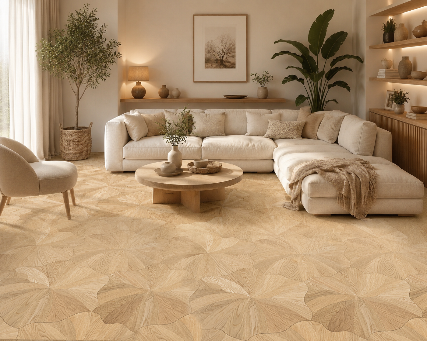 Floral Natural Oak PHYX80
