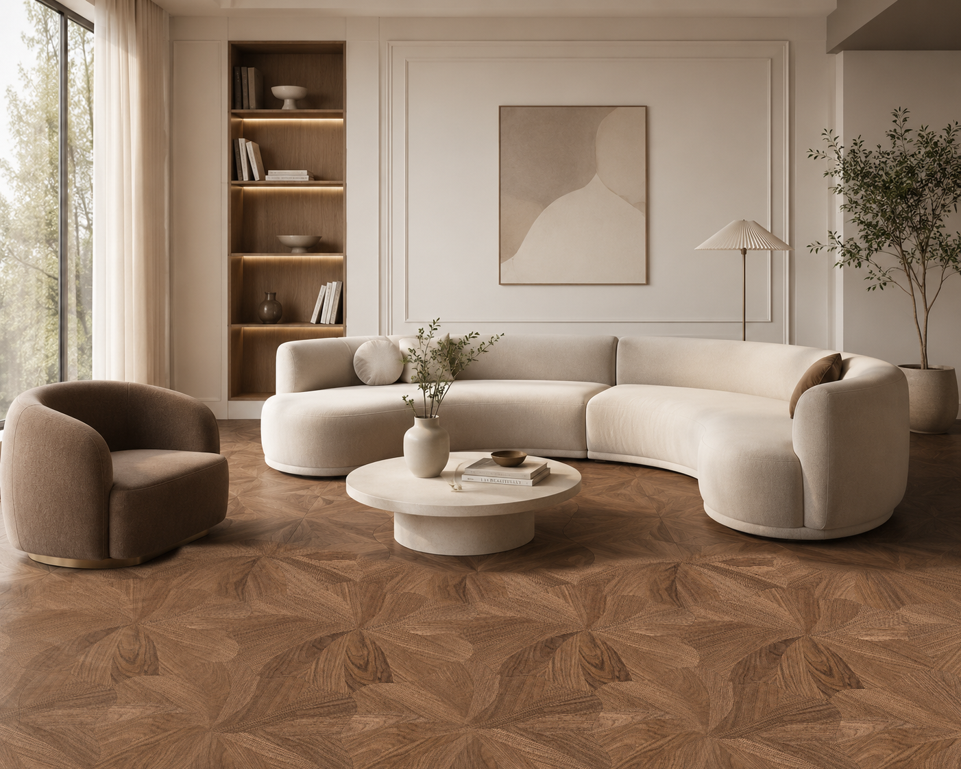 Floral Walnut PHYX81