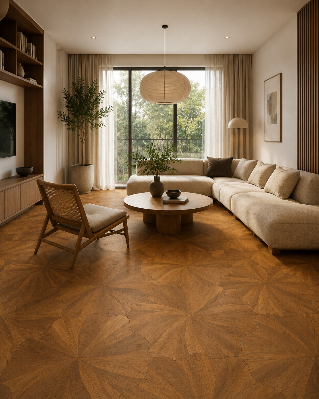 Floral Amber Oak PHYX82