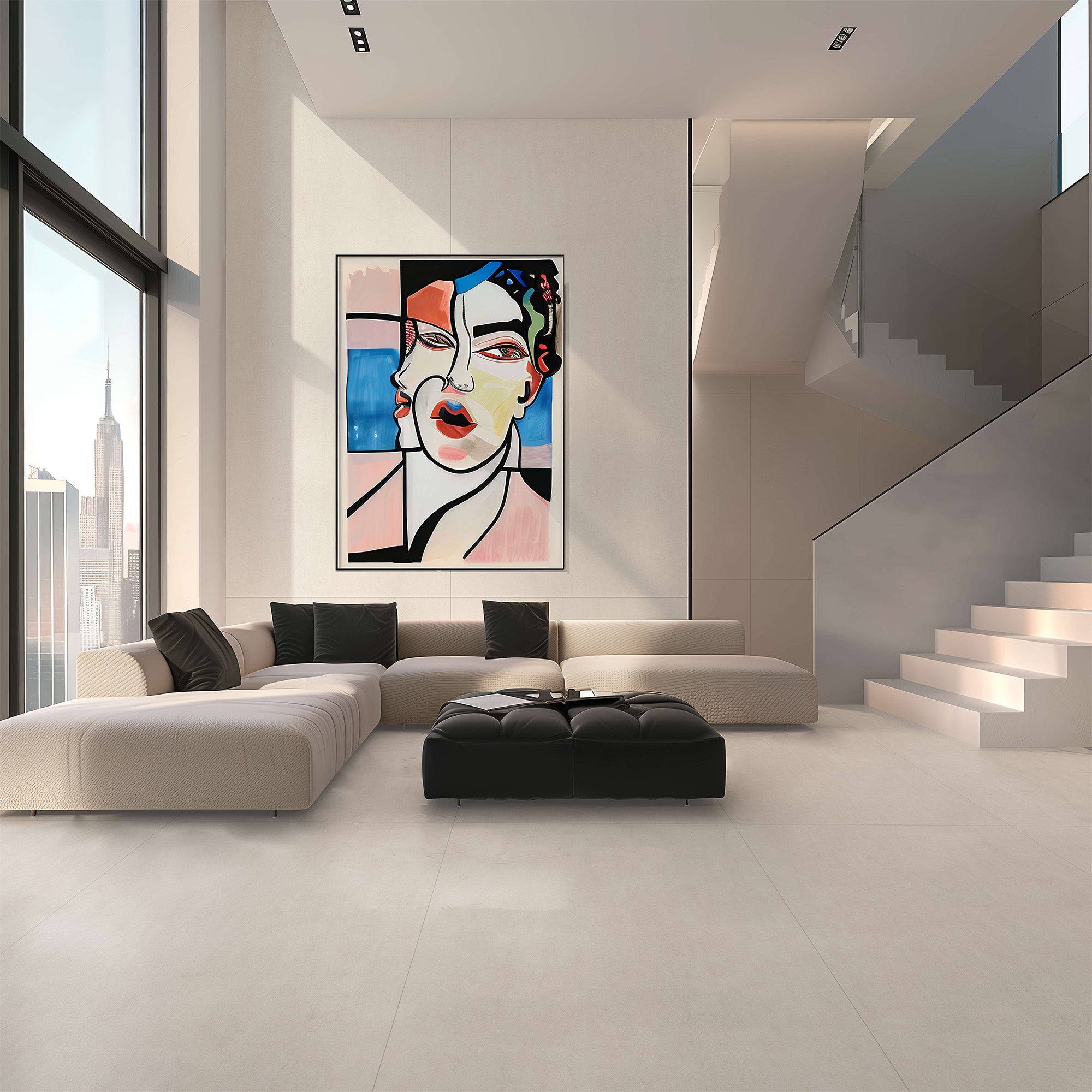 PURPLE LIMESTONE OFF WHITE